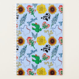 Cute Texas Pattern Planner