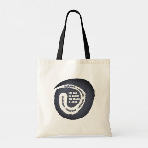 Cute Text Design Mijn vader staat op het punt een  Tote Bag