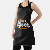 Cute text on pumpkin for Thanksgiving Apron Schort (Insitu)