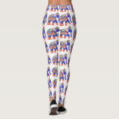 Cute Thai Elephant Leggings Motifs (Dos)
