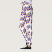 Cute Thai Elephant Leggings Motifs (Gauche)