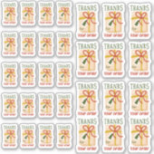 Cute Thanks for Your Order Christmas Present 32 Sticker (Voorkant)