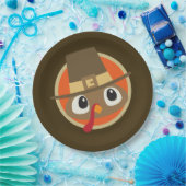 Cute Thanksgiving Pilgrim turkey party bord (Feest)