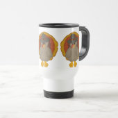 Cute Thanksgiving Travel Mug Reisbeker (Voorkant rechts)