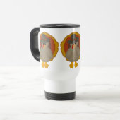 Cute Thanksgiving Travel Mug Reisbeker (Voorkant links)