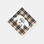 Cute Thomson Camel Pattern Beer 1e verjaardag Servet (Hoek)