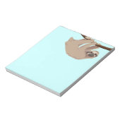 Cute Three Toed Sloth Notitieblok (Gedraaid)