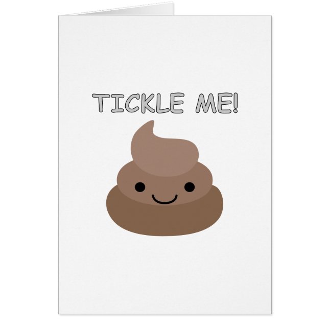 Cute Tickle Me Poop Emoji (Devant)