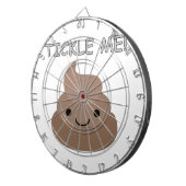 Cute Tickle Me Poop Emoji Dartbord (Voorkant Rechts)