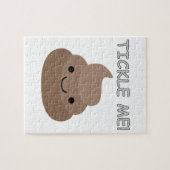 Cute Tickle Me Poop Emoji Legpuzzel (Horizontaal)