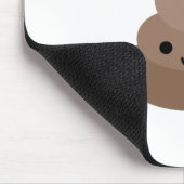 Cute Tickle Me Poop Emoji Muismat (Hoek)