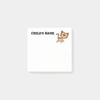 Cute Tiger Cub Post-it® Notes