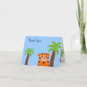 Cute Tiger Hartelijk dank Bedankkaart (Voorkant)