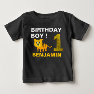 Cute Tijger 1e Eerste Verjaardagsfeestje