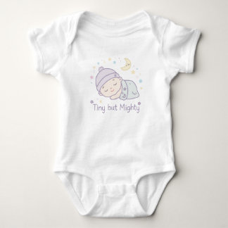 Cute Tiny But Mighty Baby Bodysuit | Slaande Baby