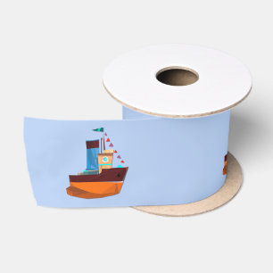 Cute Tiny Tugboat Thunder-Cove Lint