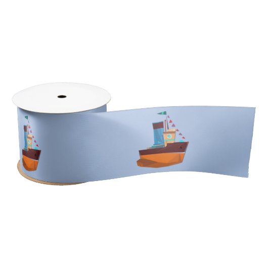 Cute Tiny Tugboat Thunder-Cove Lint (Spoel)