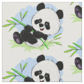 Cute tissu Panda 1/4 (Fermer)