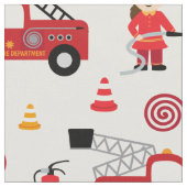 Cute tissu pompier (Fermer)