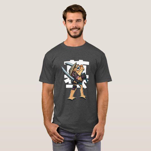 cute Toad Warrior Supreme T-shirt (Voorkant volledig)