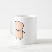 Cute Toast Bread Koffiemok (Voorkant links)