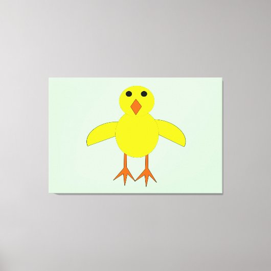 Cute toile de poulet de Pâques Pri (Recto)