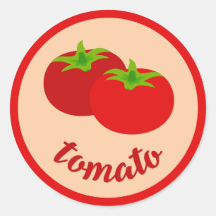 Cute tomate légume aliment végétal sticker