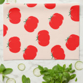 Cute tomates Serviette de cuisine (Plié)