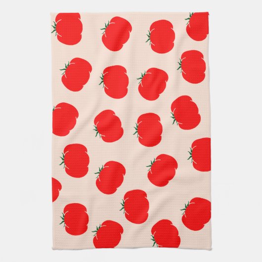 Cute tomates Serviette de cuisine (Vertical)