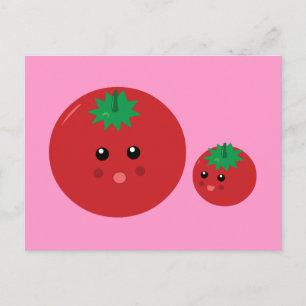Cute Tomato Briefkaart