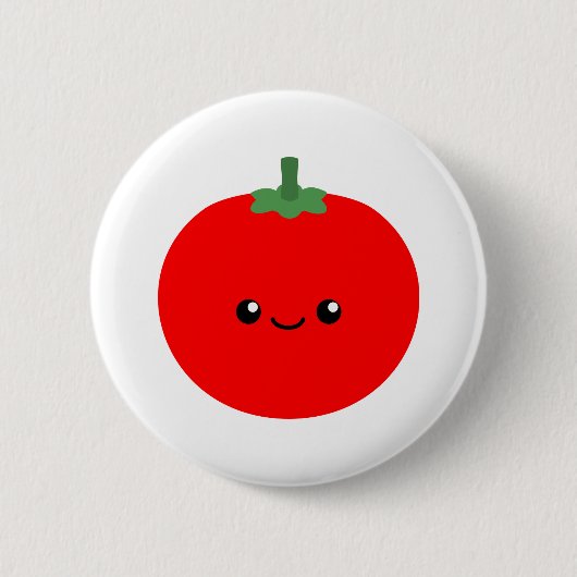 Cute Tomato Ronde Button 5,7 Cm (Voorkant)
