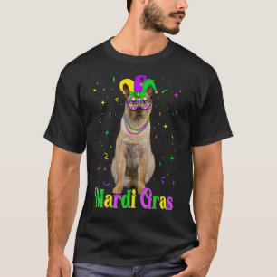 Cute Tonkinese kat Animals Mardi Gras Carnivals T-shirt