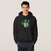 Cute Tooth With Hat Dental Assistant  St Patricks  Hoodie (Voorkant volledig)