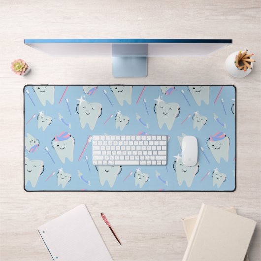 Cute Tooth Workdesk Mat (Bureau 1)