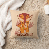 Cute Torosaurus Kussen (Deken)