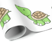Cute Tortoise Cadeaupapier (Rol Hoek)