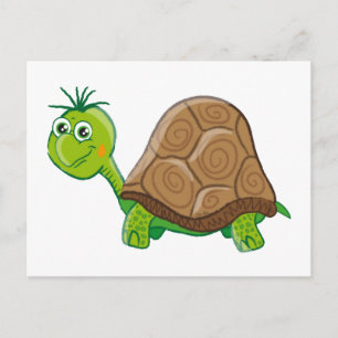 Cute Tortoise - carte postale