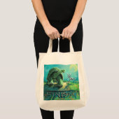 Cute Tortoise en de Hare Art Tote Bag (Voorkant (product))