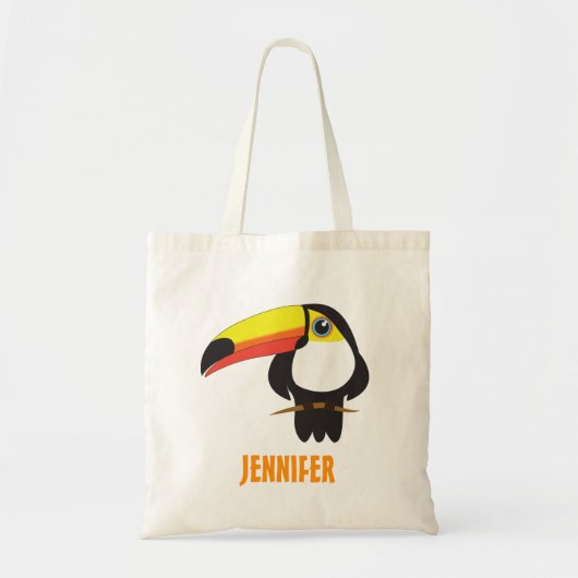 Cute toucan tote bag (Voorkant)