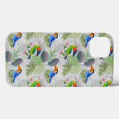 Cute Toucan-vogel, Elk vogelpatroon, Waterverven Case-Mate iPhone Case (Achterkant (horizontaal))