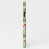 Cute Toucan-vogel, Elk vogelpatroon, Waterverven iPhone Hoesje (Rechterkant)