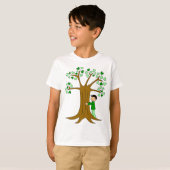 Cute Tree Hugger Design T-shirt (Voorkant volledig)