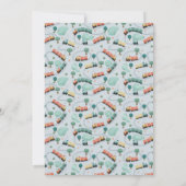 Cute Treinreis Bedankt Jongens (Achterkant)