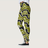 Cute trendy multikleur "Ratti_Creative_Arts" Legg Leggings (Links)