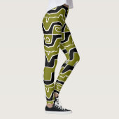 Cute trendy multikleur "Ratti_Creative_Arts" Legg Leggings (Rechts)