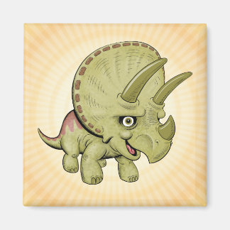 Cute Triceratops Magneet
