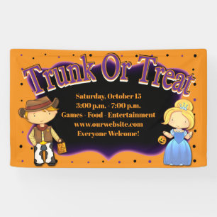 Cute Trick of Treat Trunk of Treat Spandoek
