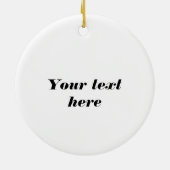 Cute Trio van Snowmen Holiday Keepomwille Keramisch Ornament (Achterkant)