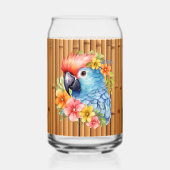 Cute Tropical perrot plage fête bar d'accueil (Verso)