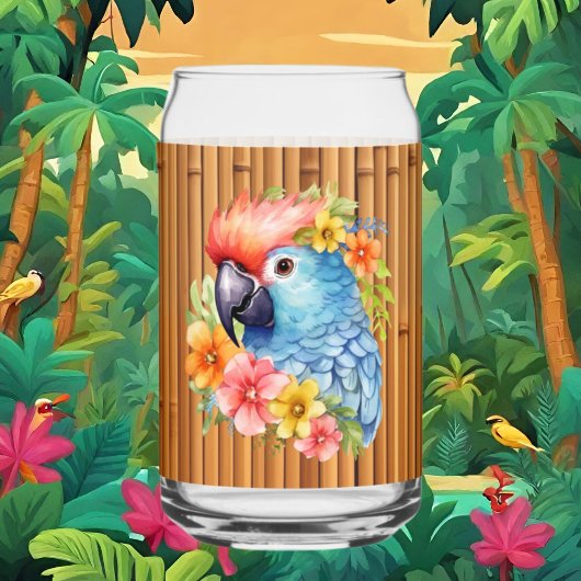 Cute Tropical perrot plage fête bar d'accueil